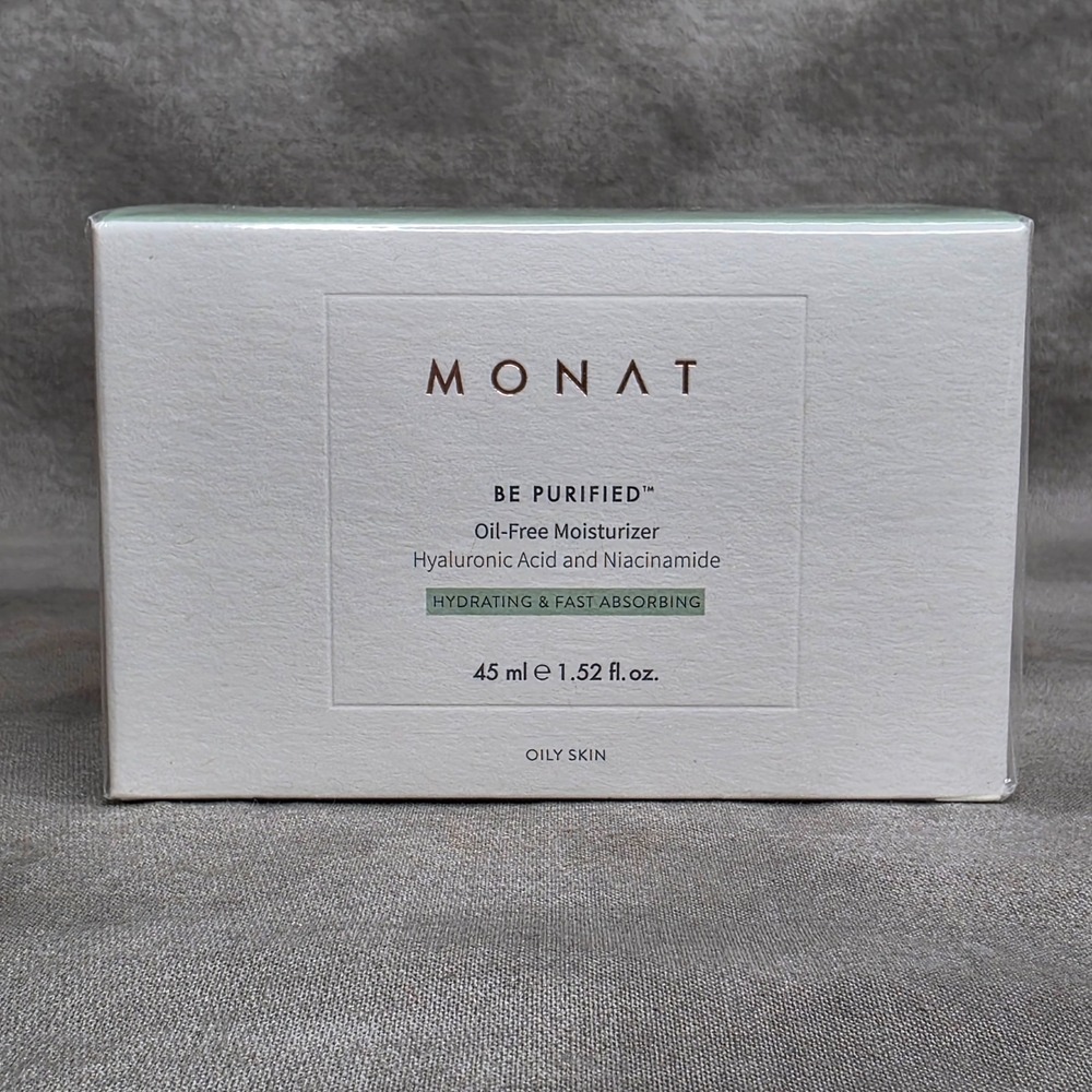 MONAT Be Purified Oil-Free Moisturizer w/Hyaluronic Acid 1.52 oz NEW & Sealed